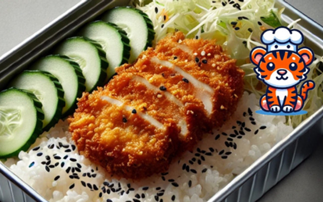 Bếp Hổ Con - Cơm Thịt Heo Chiên Xù - Vườn Chuối