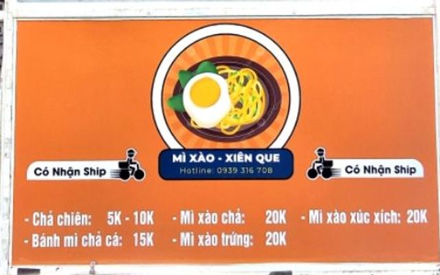 Mì Xào & Xiên Que - Hồ Bún Xáng