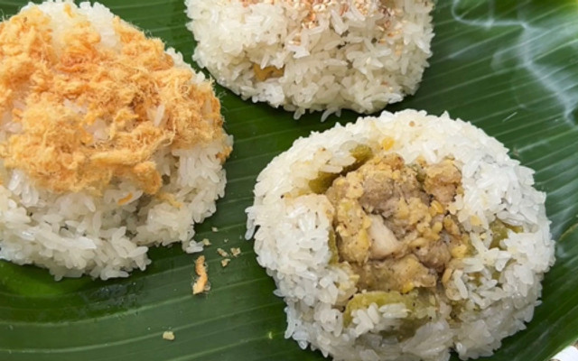 Xôi Khúc Lá Dứa - Hậu Giang