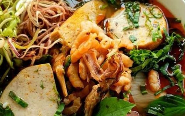 BẾP ĂN NHÀ ÚT - BÚN RIÊU TÔM KHÔ - TRẦN VĨNH KIẾT