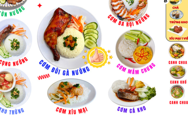 Cơm Đùi Gà Nướng - Chú Koo