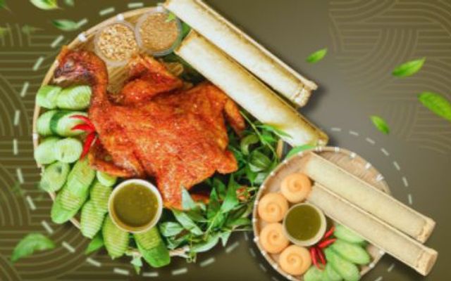 Gà Nướng Cơm Lam Tám Danh