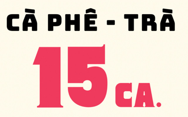 15ca - Cà Phê & Trà - Tuyên Quang