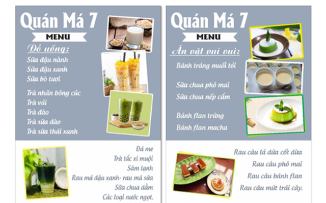 Quán Sữa Má 7