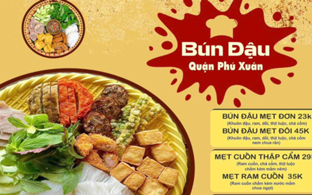 Bún Đậu Mắm Tôm -  Đinh Tiên Hoàng
