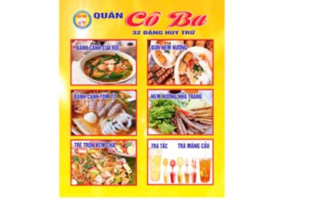 Cô Ba - Cơm Sườn, Bánh Canh Cua Rời & Nem Nướng Nha Trang - 32 Đặng Huy Trứ