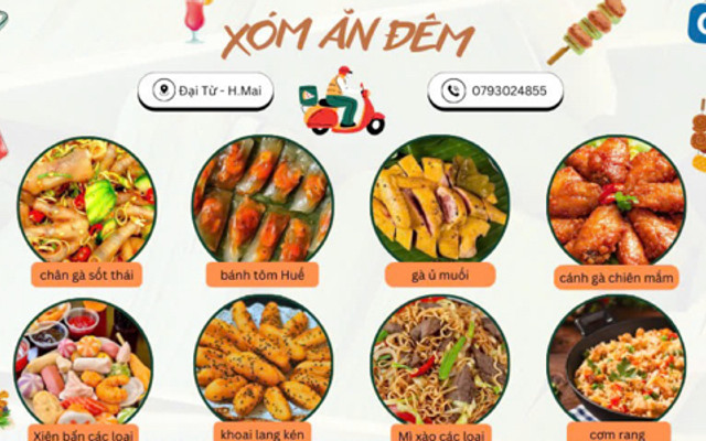 Xóm Ăn Đêm - Gà & Cơm Rang - Đại Từ