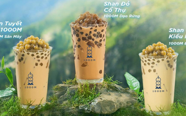 1000M - Trà & Trà Sữa Shan Tuyết Thượng Hạng - 130A Nguyễn Đình Chiểu