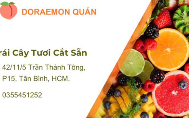 Doraemon Quán - Trái Cây Tươi Cắt Sẵn, Ăn Vặt & Nước Ép - Trần Thánh Tông