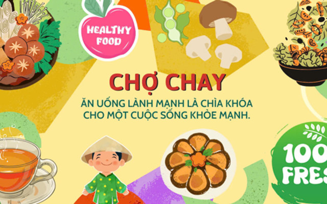 Chợ Chay - Thực Phẩm Chay - Đường D1