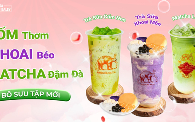 Trà Sữa HongKong Baley - Minh Phụng