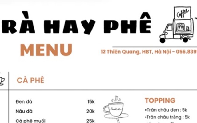 Trà Hay Phê - Matcha & Trà Sữa - Thiền Quang