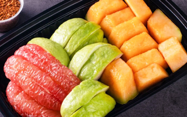 Hoa Quả Gọt Sẵn, Dưa Hấu Cắt Sẵn & Xoài Cóc Lắc Muối Ớt - Hoàng Văn Thái