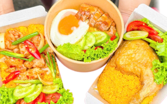 Cơm Calmette - Gà Xối Mỡ & Ba Rọi, Bắp Bò - Bến Văn Đồn