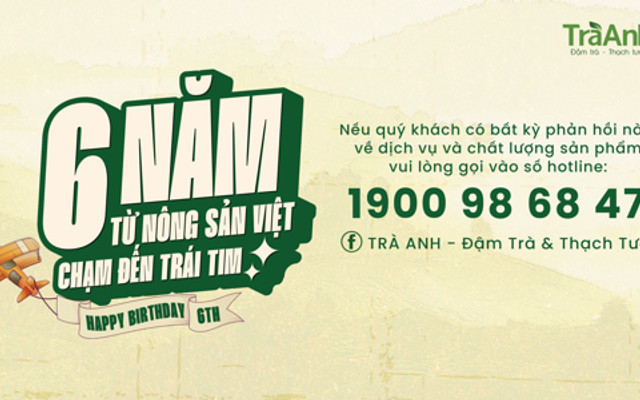 Trà Anh - Trà Sữa Thủ Công Và Trà Tươi Nông Sản - Cách Mạng Tháng 8