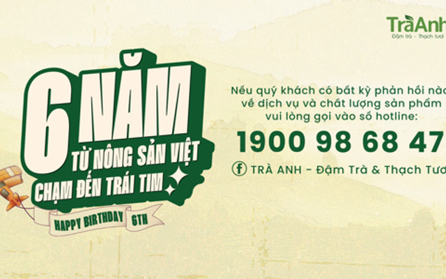 Trà Anh - Trà Sữa Thủ Công Và Trà Tươi Nông Sản - Trần Quang Diệu