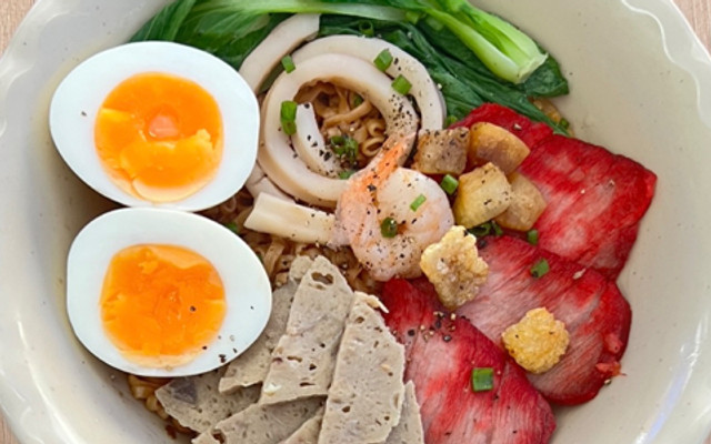 Mì Trộn, Cơm Trộn, Dimsum - Cafe Vườn Trúc - Đường 35