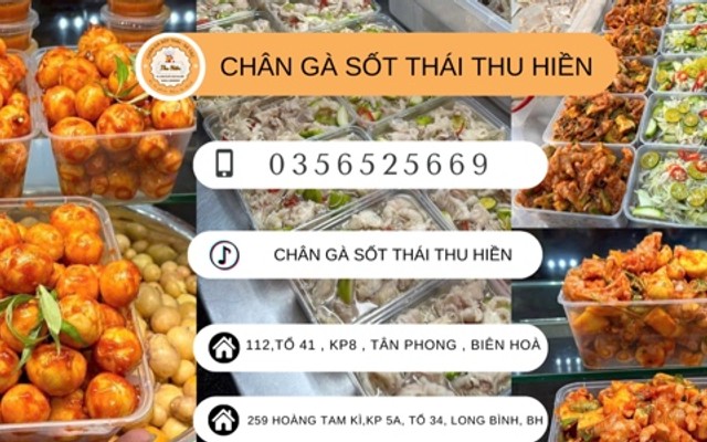 Chân Gà Sốt Thái Thu Hiền - Hoàng Tam Kỳ