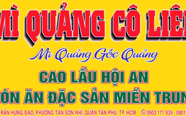 MÌ QUẢNG CÔ LIÊN
