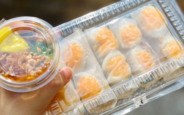 Bánh Tráng Cuốn Lòng Đào Tóp Mỡ Mêu Mêu & Trà Sữa Đậm Trà Thơm Béo