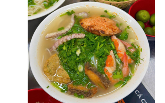 Long Vũ - Bún Cá Chấm Không Xương & Hải Sản - Thái Thịnh