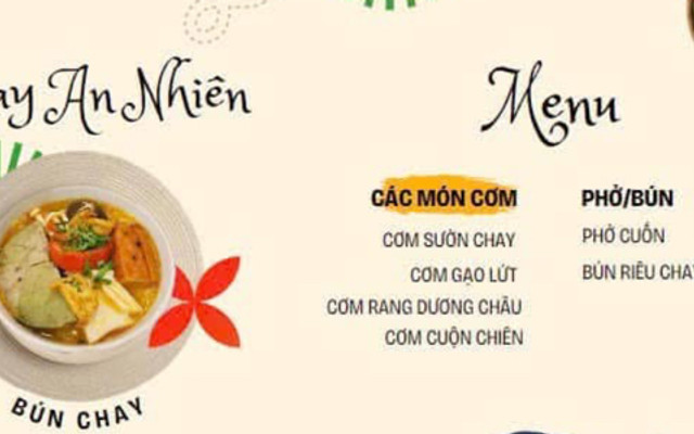Chay An Nhiên - Đồ Ăn Chay - Nguyễn Cao