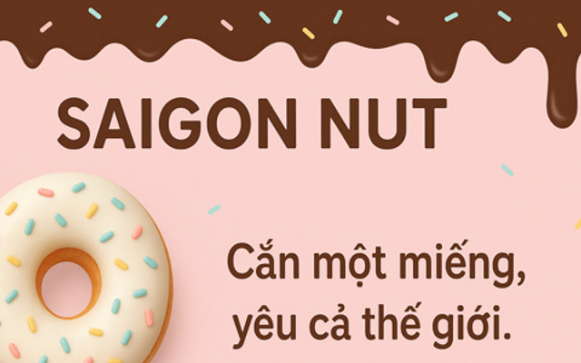 SaiGon Nut - Donut - Lê Đức Thọ
