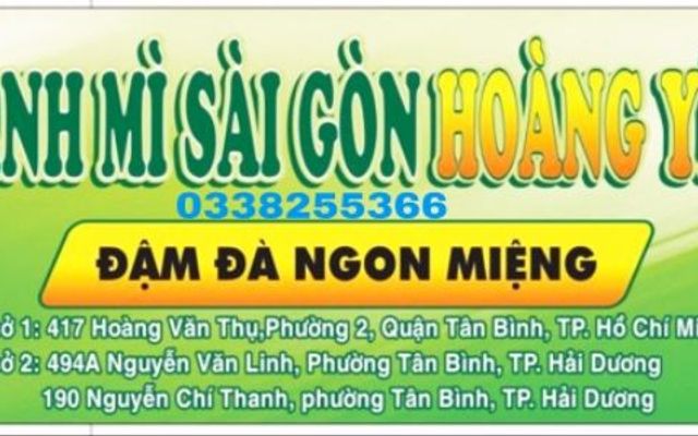 Bánh Mỳ Sài Gòn Hoàng Yến - 190 Nguyễn Chí Thanh