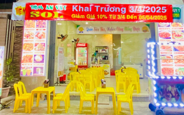 Tiệm Ăn Vặt Sol - Chân Gà Trứng Non Sốt Thái, Sứa Sốt Mắm Tắc & Bạch Tuộc Sốt Thái - 99 Huỳnh Lý