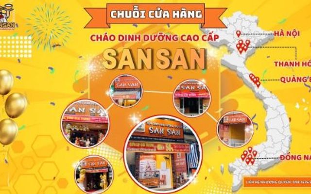 CHÁO DINH DƯỠNG CAO CẤP SANSAN - Tôn Thất Thuyết