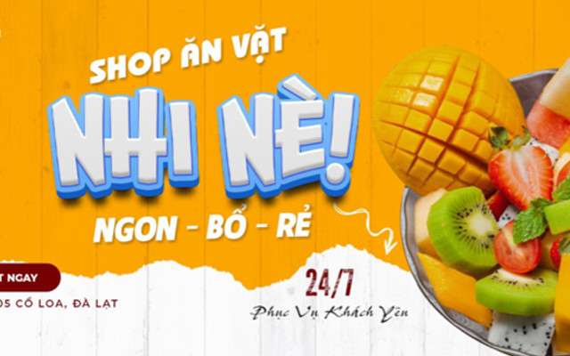 Nhi Nè! - Trái Cây Tô Tháp Bà - Hẻm 105 Cổ Loa