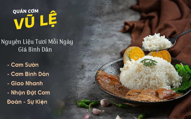 Cơm Sườn & Cơm Bình Dân Vũ Lệ - Tân Hoà Đông