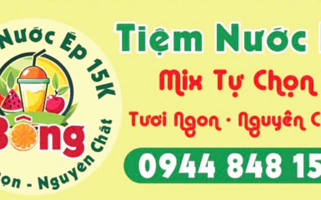 Tiệm Nước Ép Mix Tự Chọn - Bông