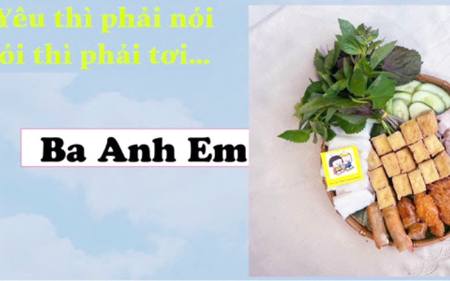 Bún Đậu Mắm Tôm Ba Anh Em - 263 Lê Văn Thọ