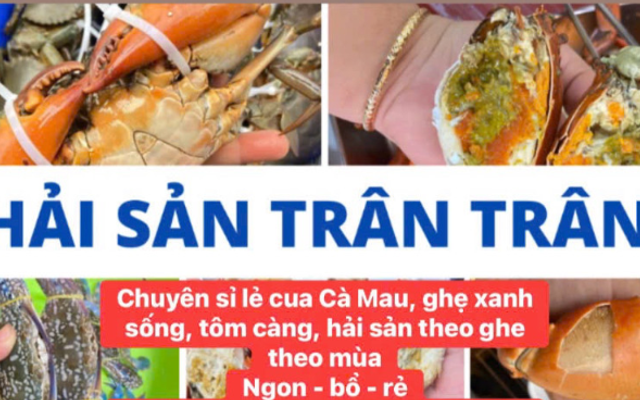 Hải Sản Trân Trân Quận 4 - Cua Ghẹ Bao Ăn - Lê Văn Lương