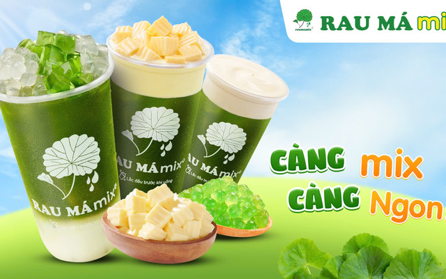 Rau Má Mix - Nước Ép & Trà Trái Cây - 464 Cộng Hòa