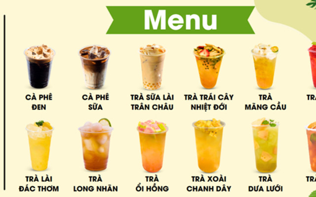 Trà Trái Cây Cô My - Đường 14A