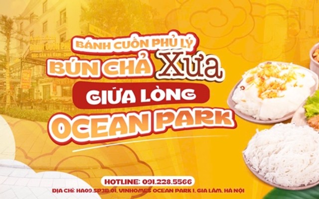 Bánh Cuốn Phủ Lý - Bún Chả - Ocean Park