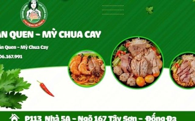 Quán Quen - Mỳ Chua Cay - 167 Tây Sơn