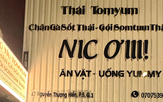 HỦ TIẾU THÁI TOMYUM NIC ƠI !