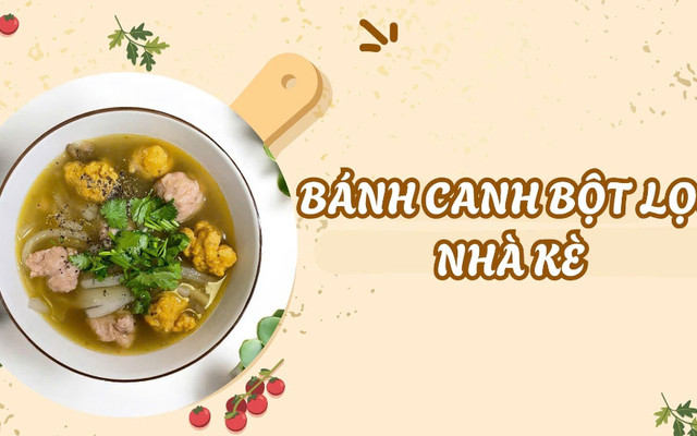 Bánh Canh Bột Lọc Nhà Kè - Vị Miền Trung