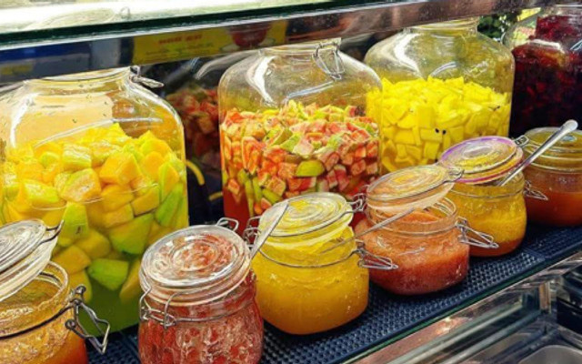 Tiệm Trà Hoa Quả Bông Bông