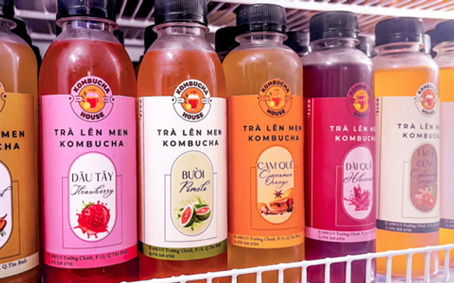 Kombucha House - Trà Lên Men Kombucha Vị Trái Cây - Trường Chinh