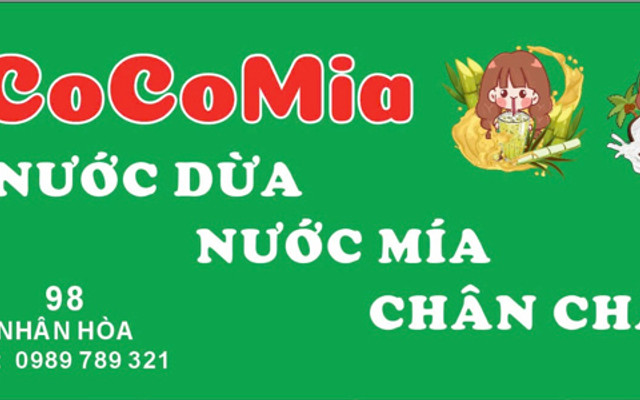 Nước Dừa & Nước Mía Trân Châu - CoCoMia