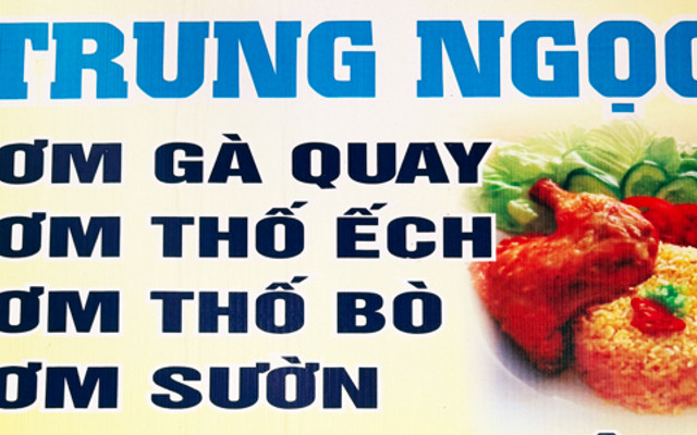 Cơm Rang Trung Ngọc - Ngô Gia Tự