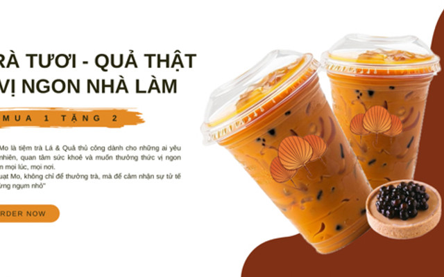 Quạt Mo - Tiệm Trà Lá, Trà Sữa & Trà Trái Cây