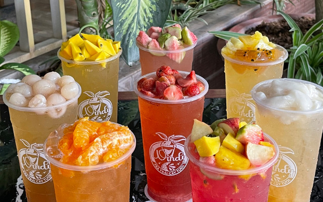 Trà Trái Cây Tươi Windy - Trà Trái Cây 100% Không SYRUP - Hùng Vương