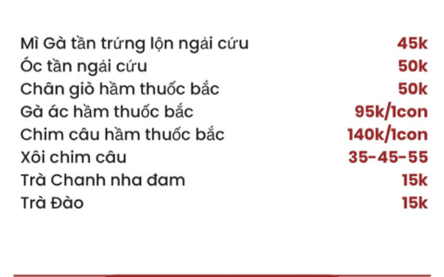 Đồ Hầm Ngọc Ánh - Võ Thị Sáu