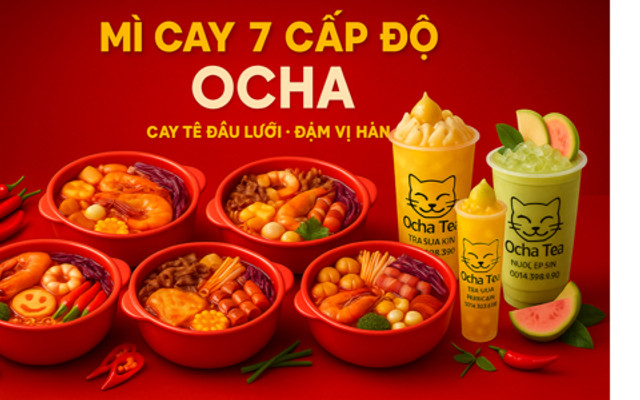 Mì Cay 7 Cấp Độ, Trà & Ăn Vặt - Ocha - Bùi Trọng Nghĩa