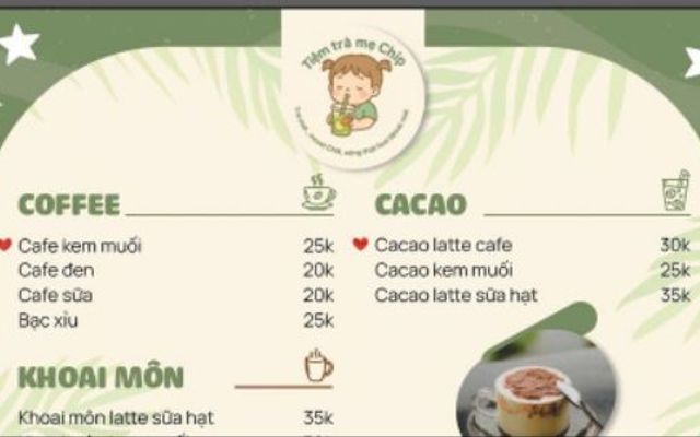 Tiệm Trà Mẹ Chíp - 103 Kim Mã